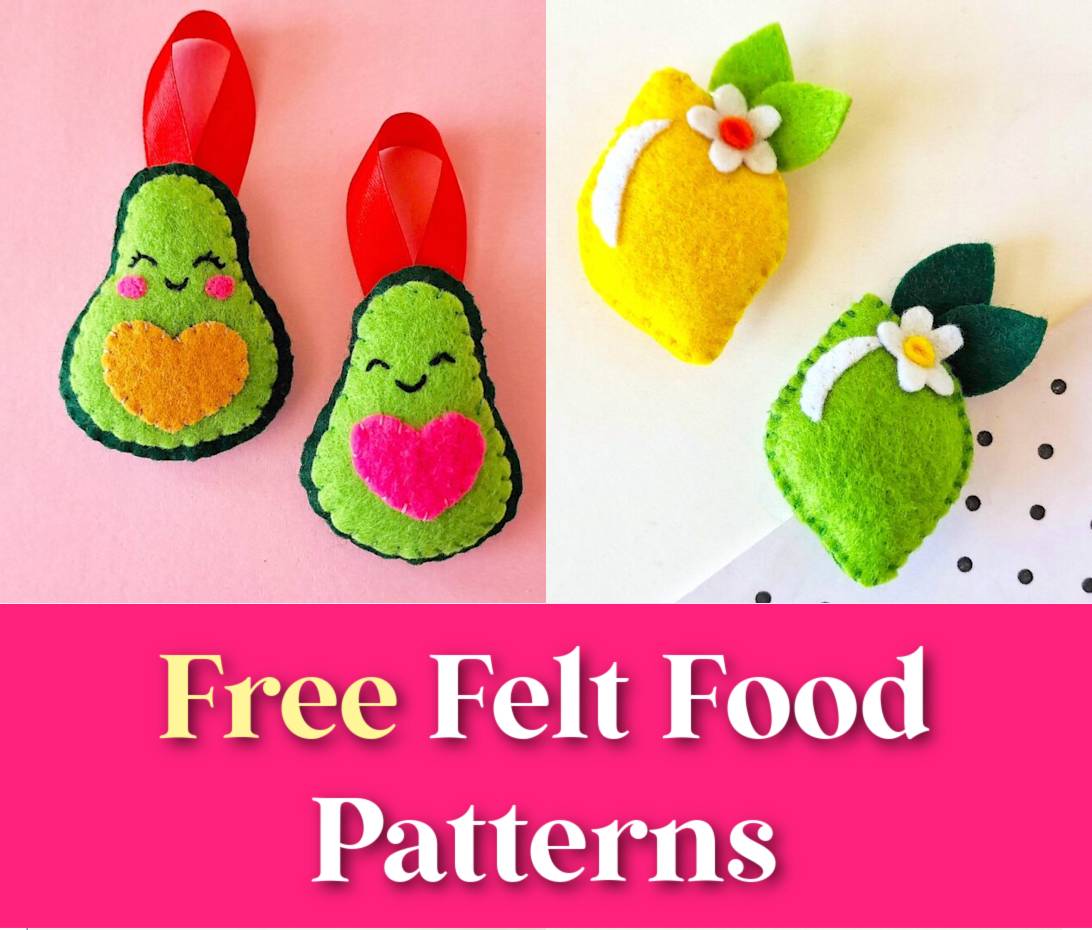 36 Sewing Felt Projects for Beginners Image