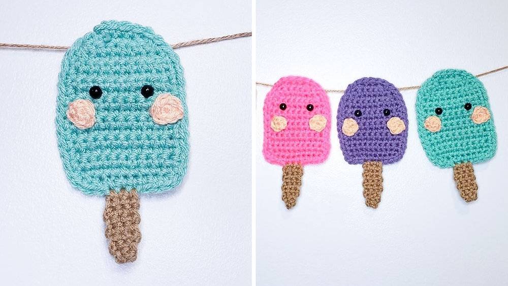 30 Crochet Popsicle Patterns Image