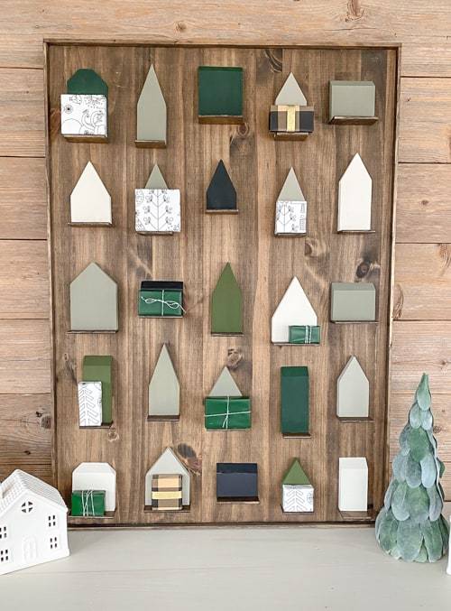 32 DIY Wooden Advent Calendar Ideas Image