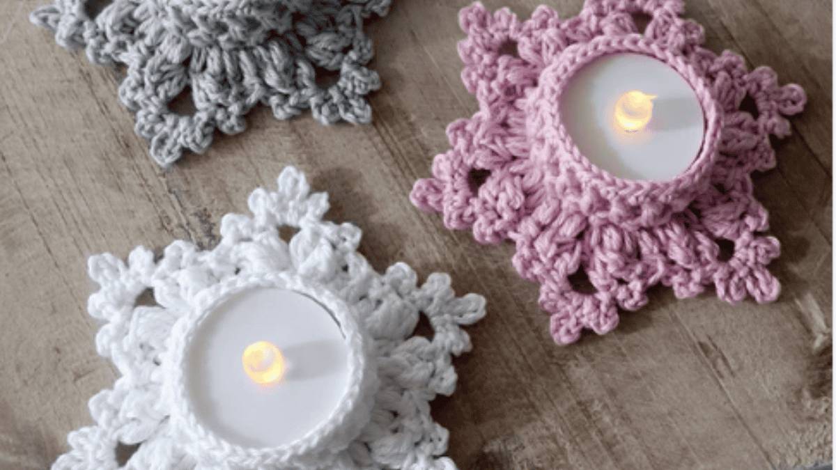 30 Crochet Tea Light Holder Patterns Image