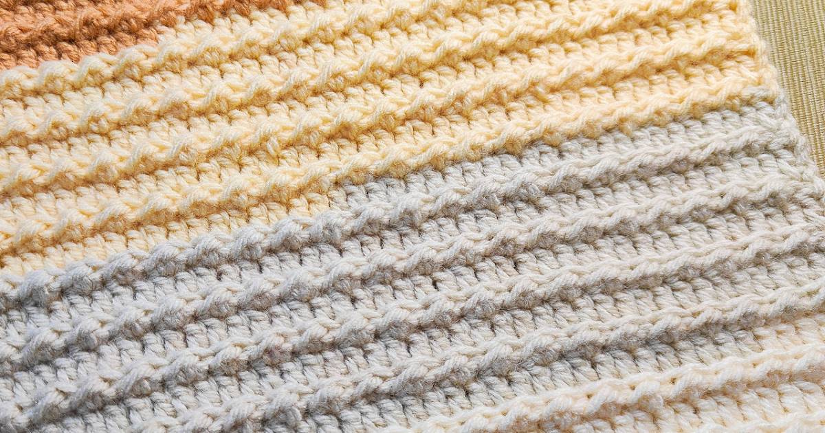 30 4 Colour Crochet Blanket Patterns Image