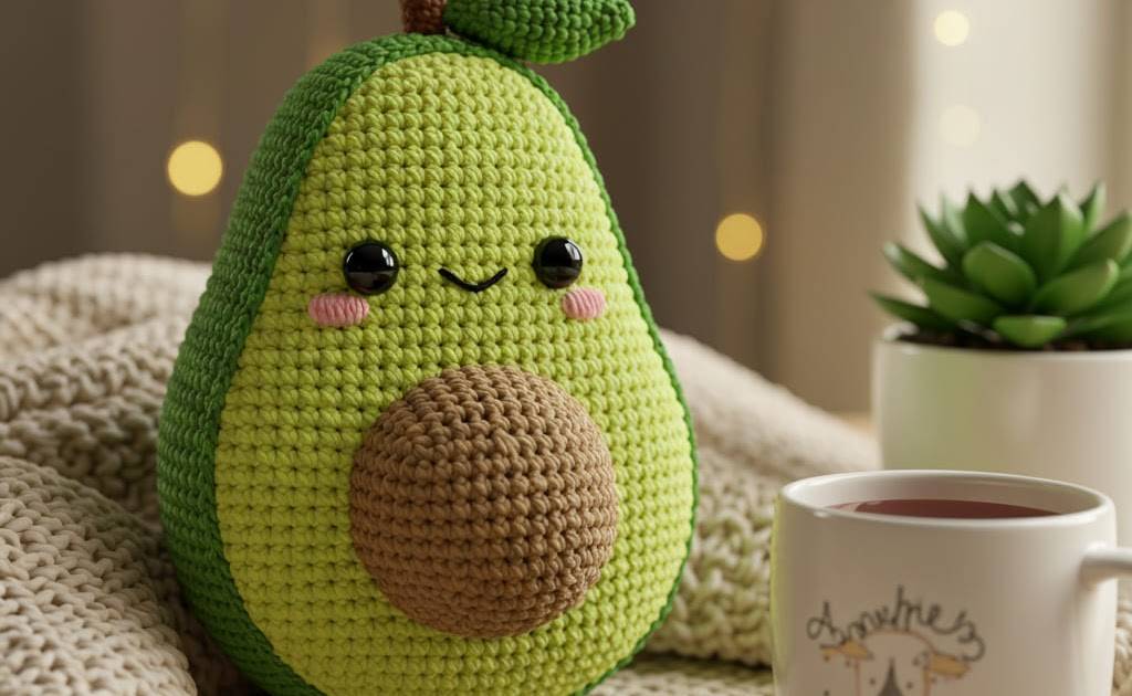 34 Crochet Avocado Patterns Image