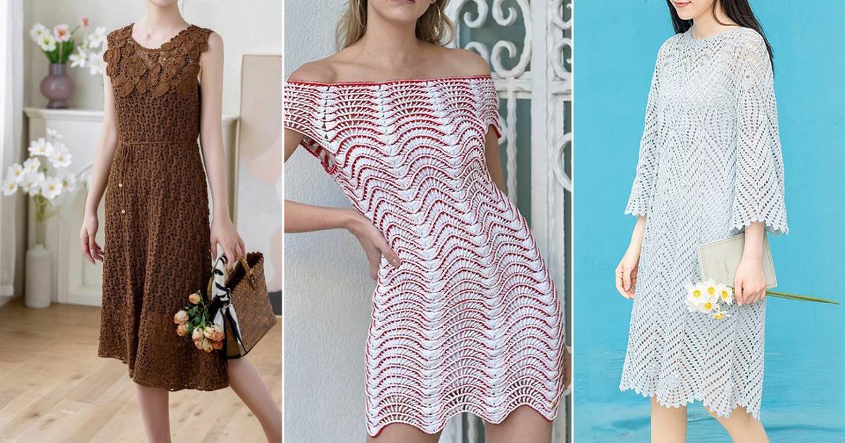 37 Easy Crochet Dress Patterns Image