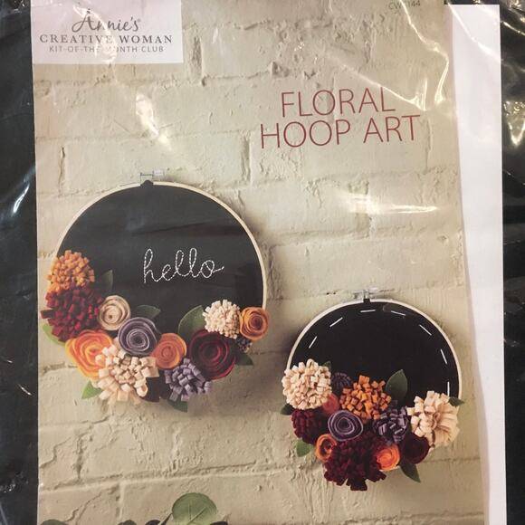 13 Felt Embroidery Hoops Image