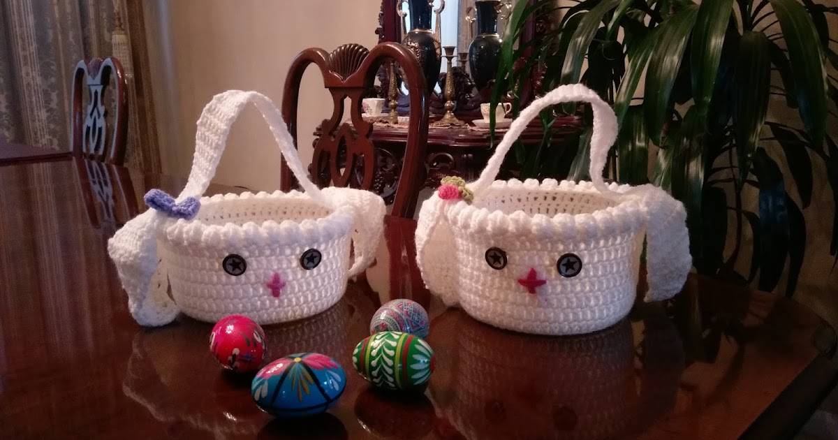 37 Crochet Easter Basket Patterns Image