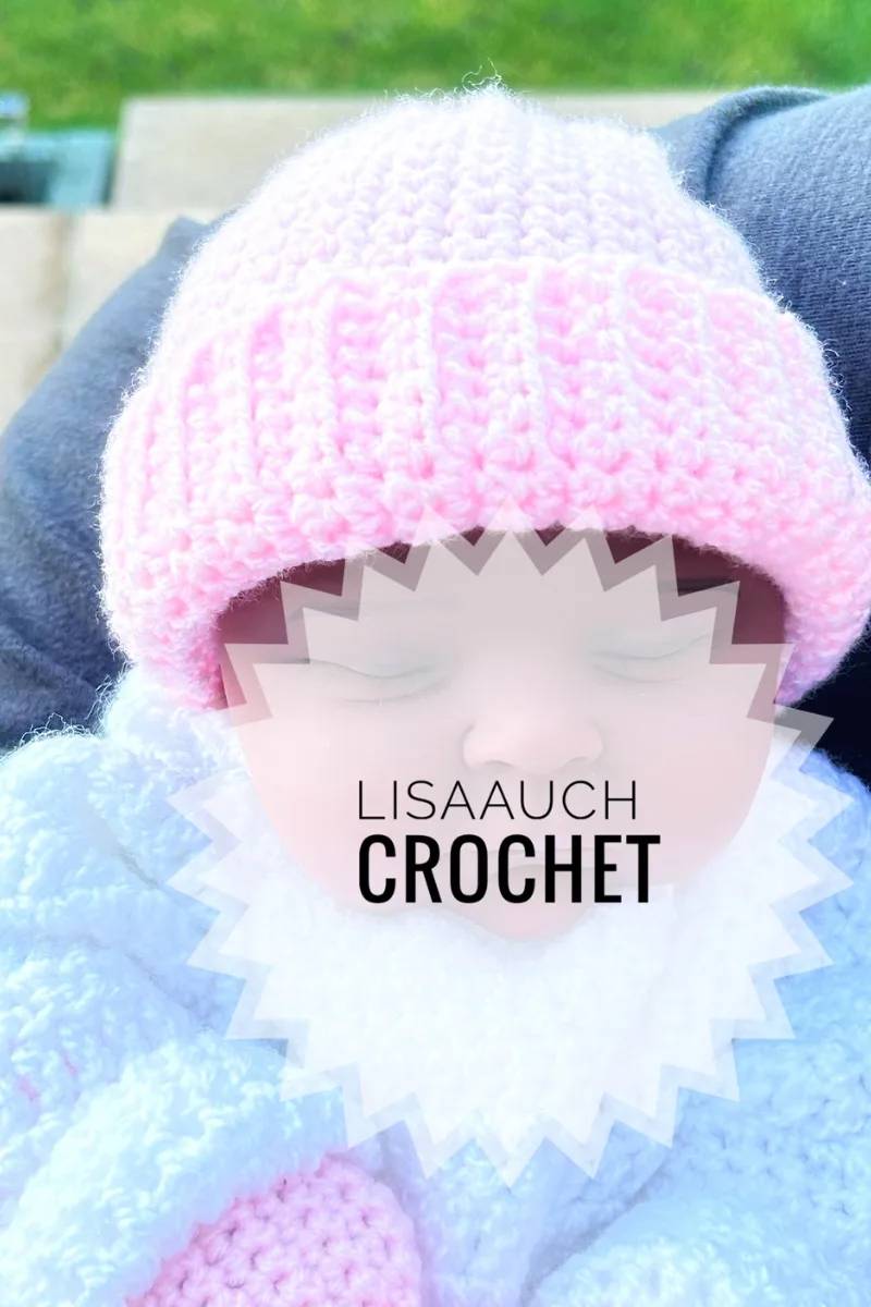 32 Easy Crochet Newborn Beanie Patterns Image