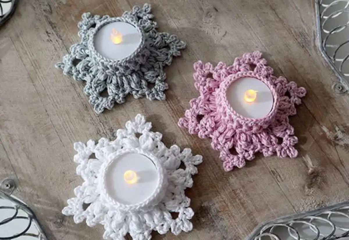 30 Crochet Tea Light Holder Patterns Image
