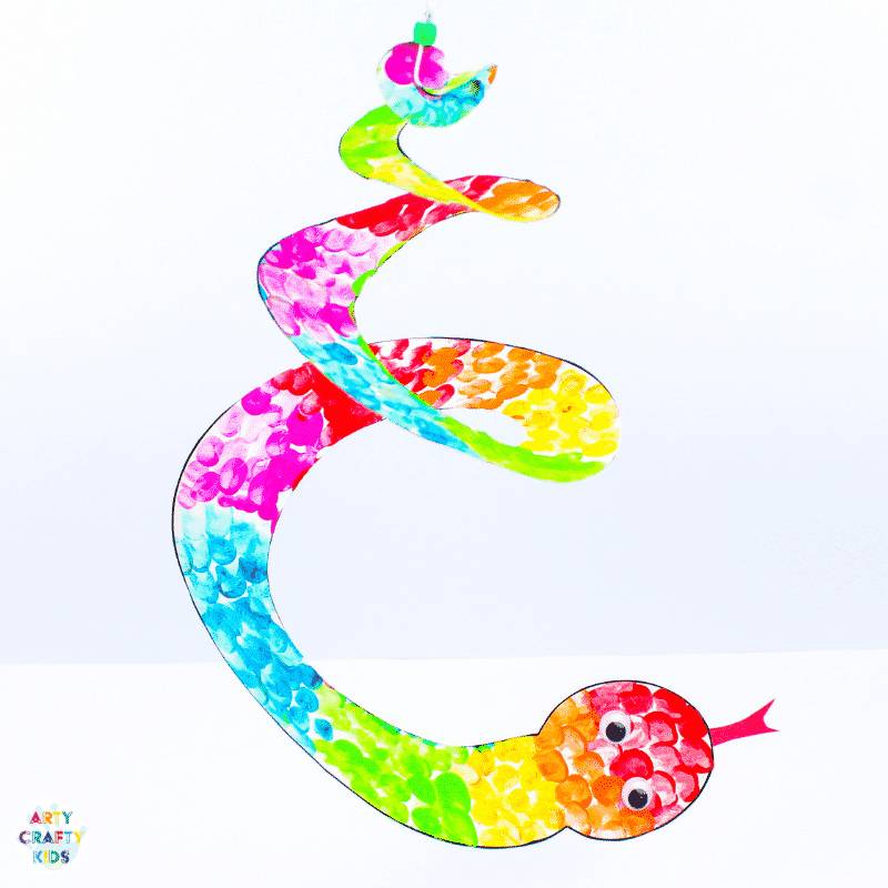 29 Snake Crafts for Kids Ideas Image