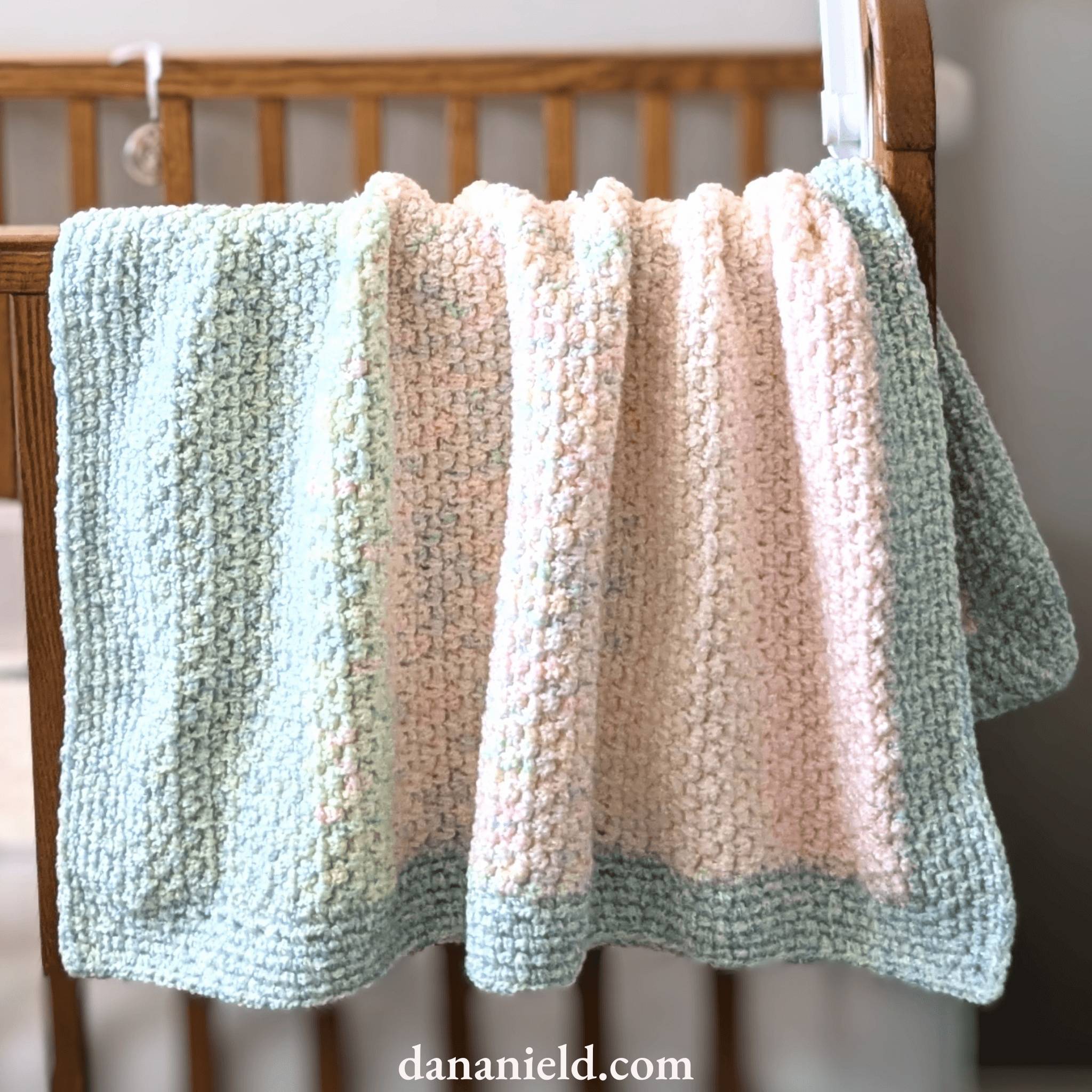 25 Moss Stitch Blanket Patterns Image