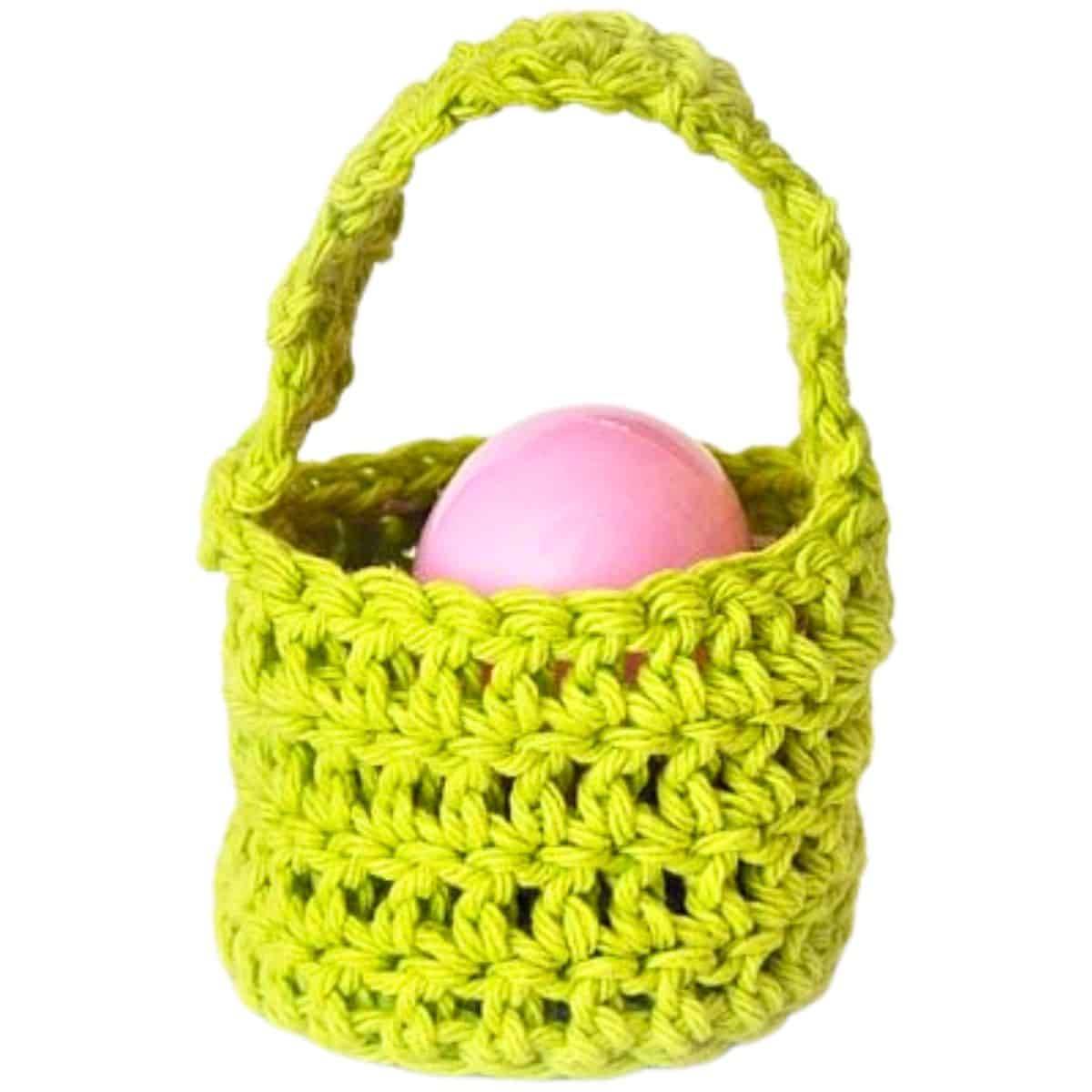 37 Crochet Easter Basket Patterns Image