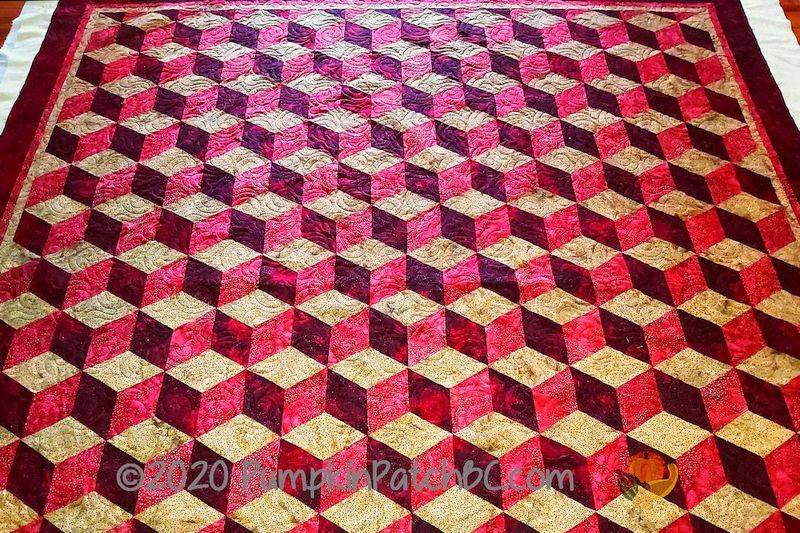 27 EPP Quilt Patterns Tumbling Blocks Image