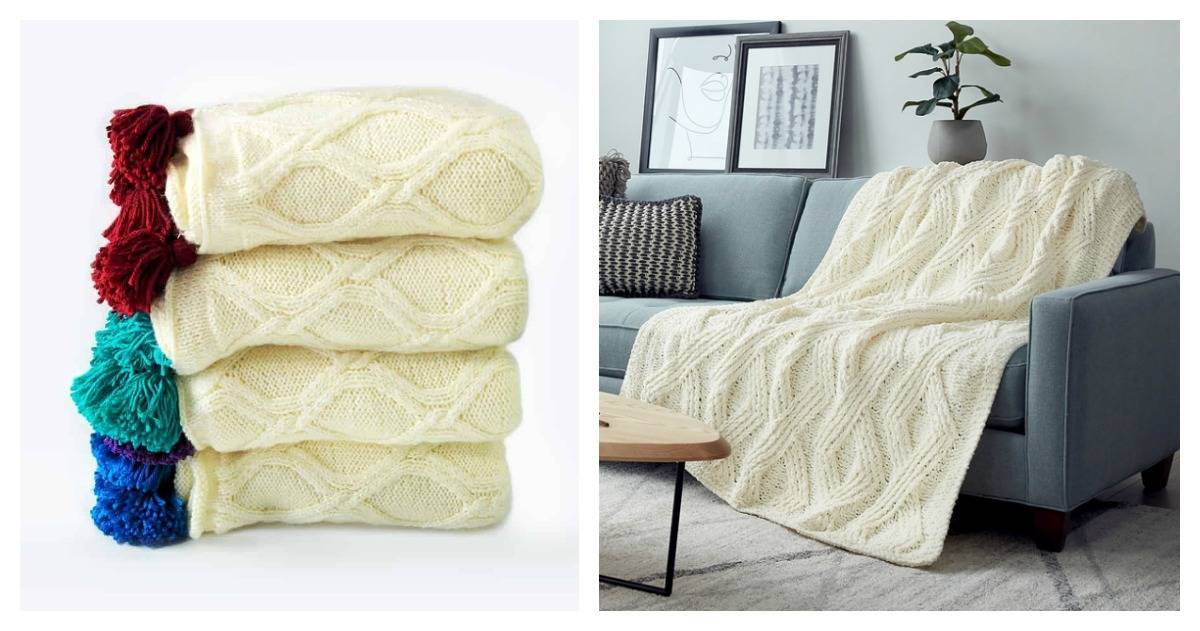 34 Knitted Lap Blanket Patterns Image