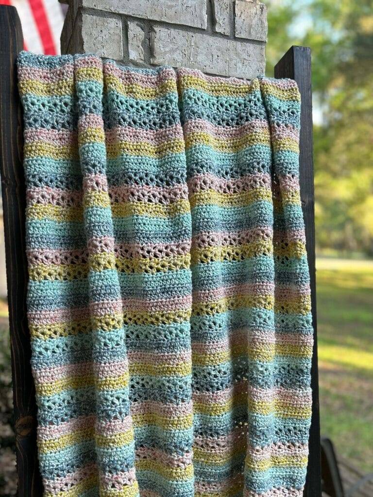 29 7 Weight Yarn Crochet Blanket Patterns Image