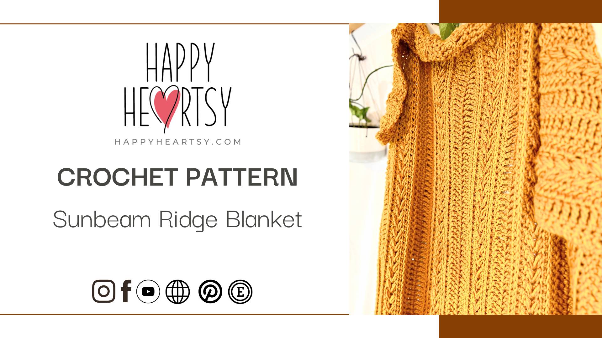 31 Yellow Crochet Blanket Patterns Image