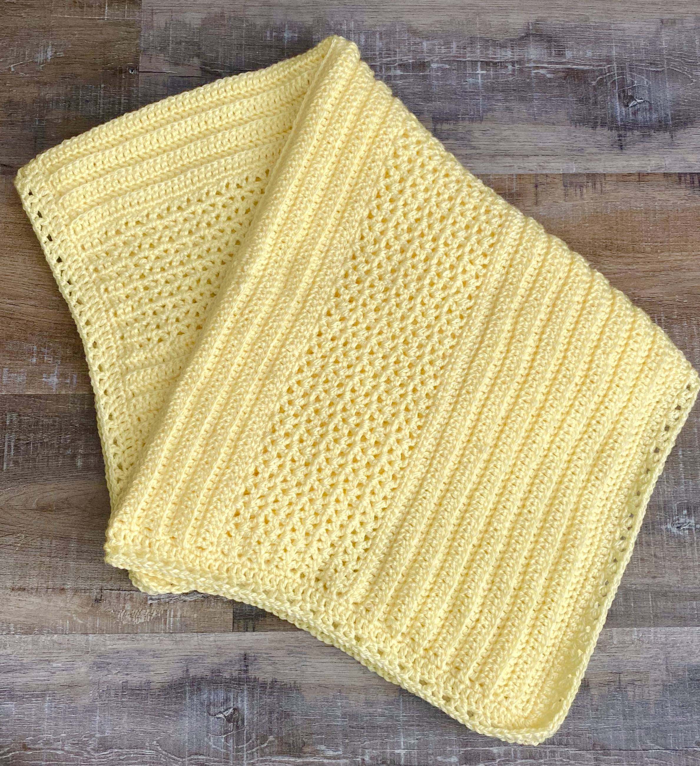 31 Yellow Crochet Blanket Patterns Image