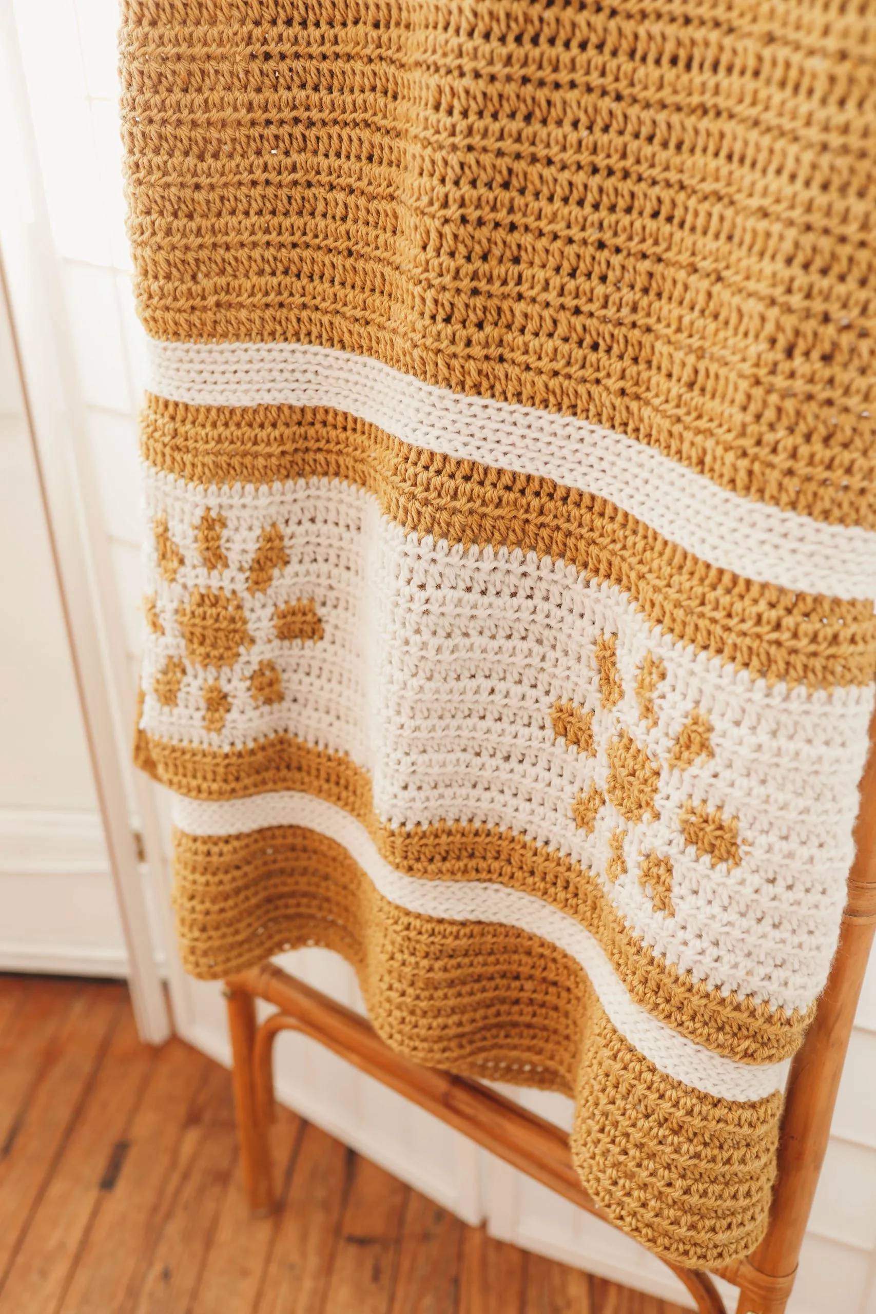 31 Yellow Crochet Blanket Patterns Image