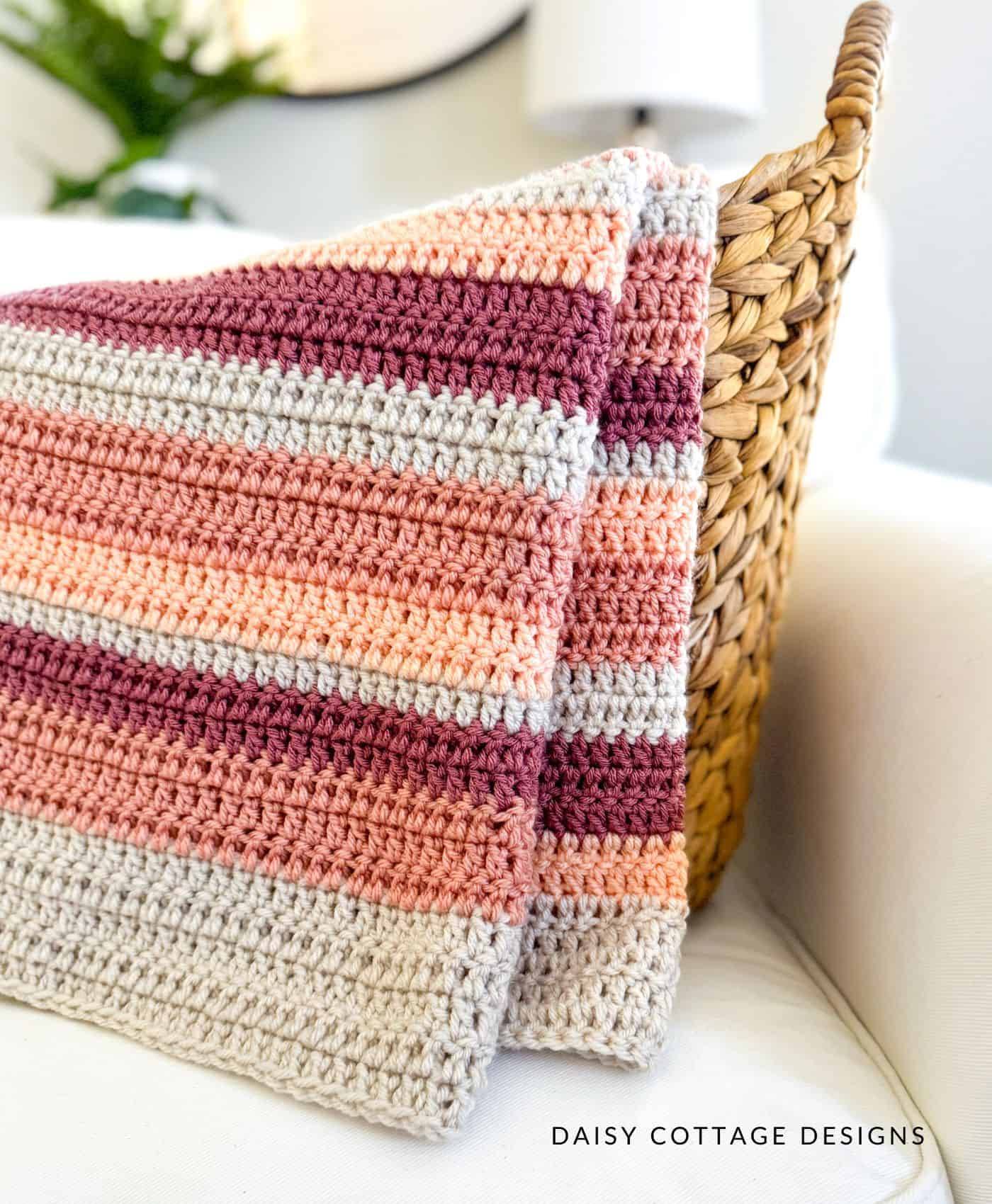 30 4 Colour Crochet Blanket Patterns Image