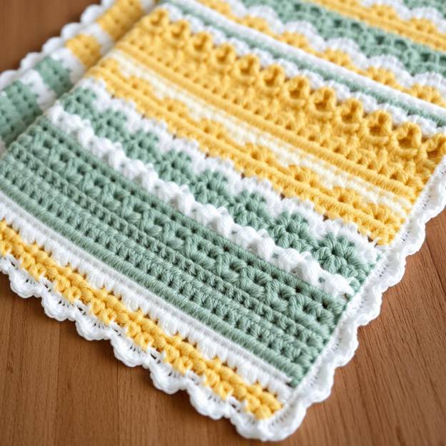 31 Yellow Crochet Blanket Patterns Image