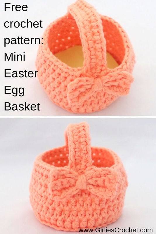 37 Crochet Easter Basket Patterns Image
