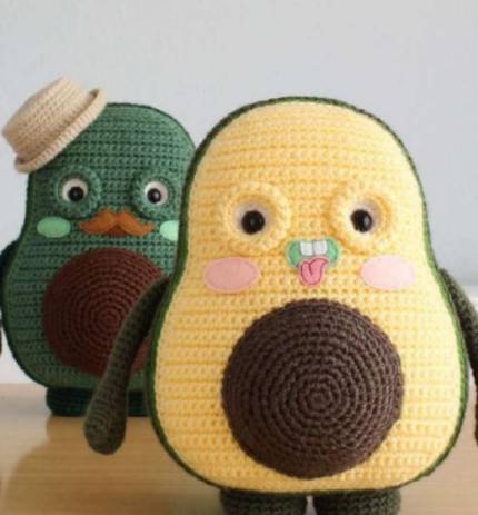34 Crochet Avocado Patterns Image