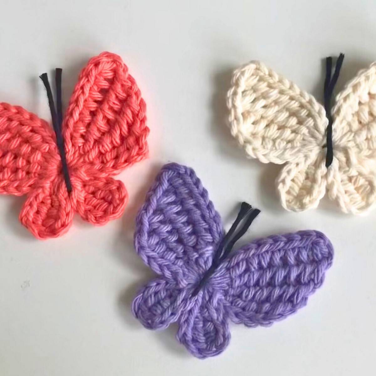 33 Crochet Butterfly Patterns Image
