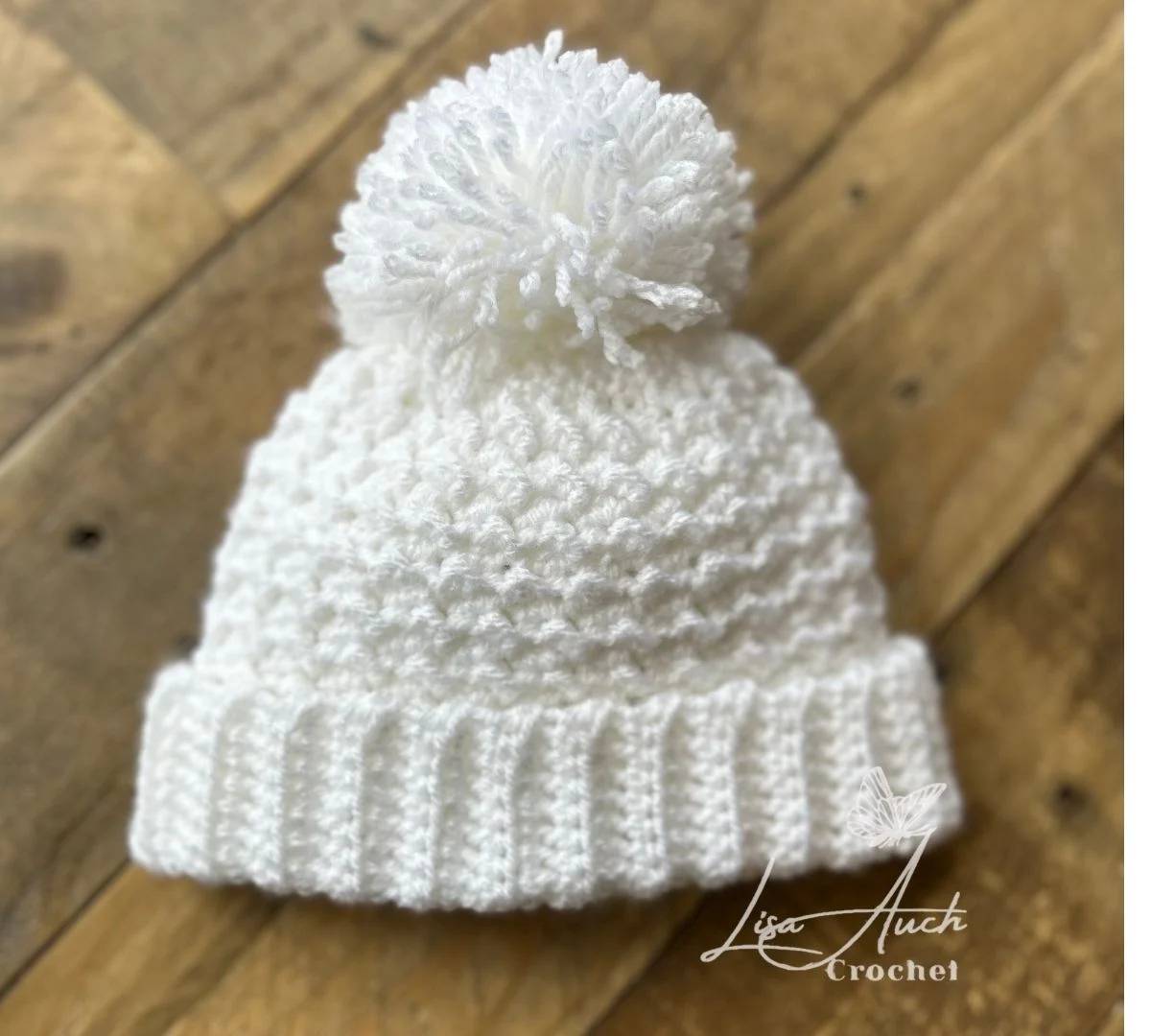 32 Easy Crochet Newborn Beanie Patterns Image