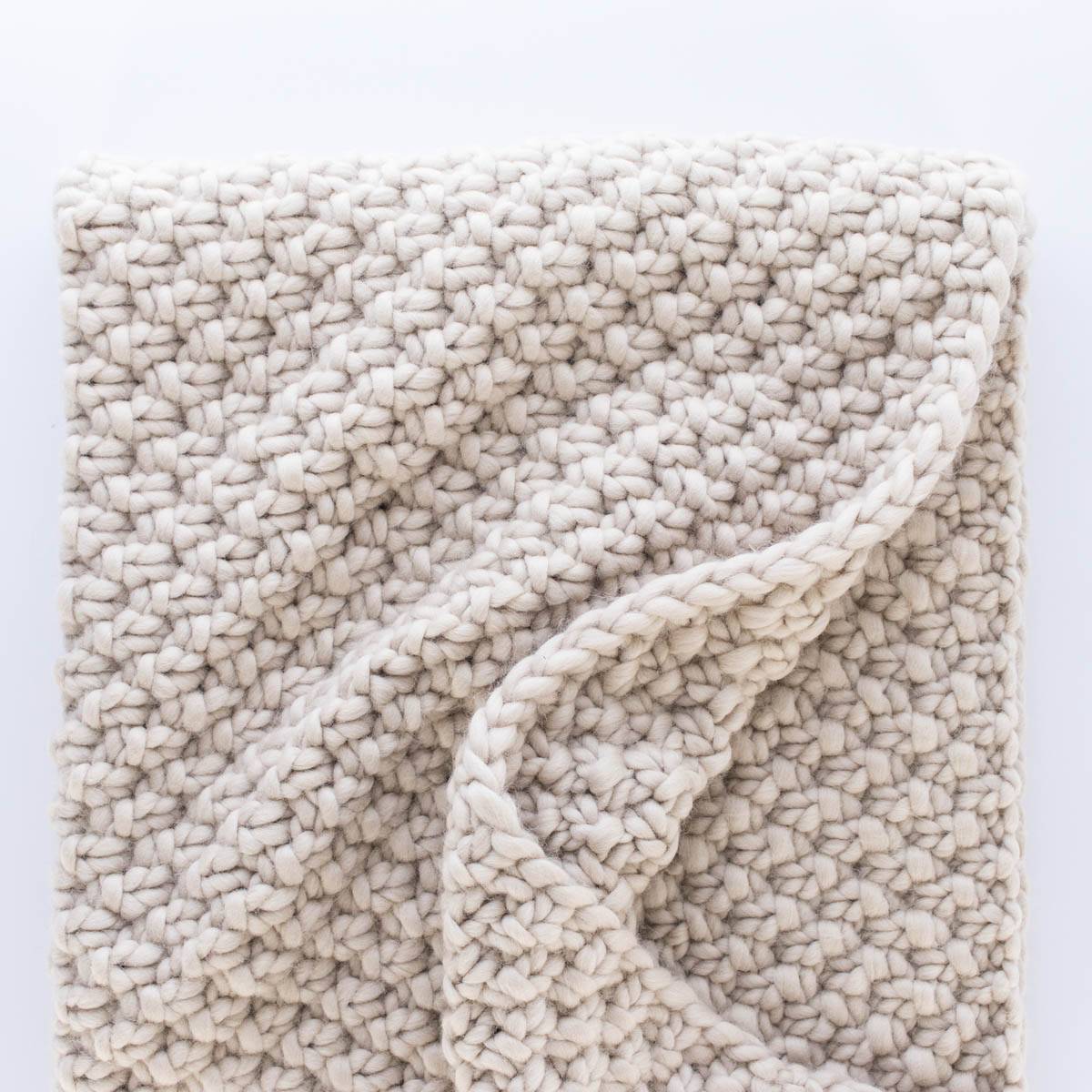 25 Moss Stitch Blanket Patterns Image