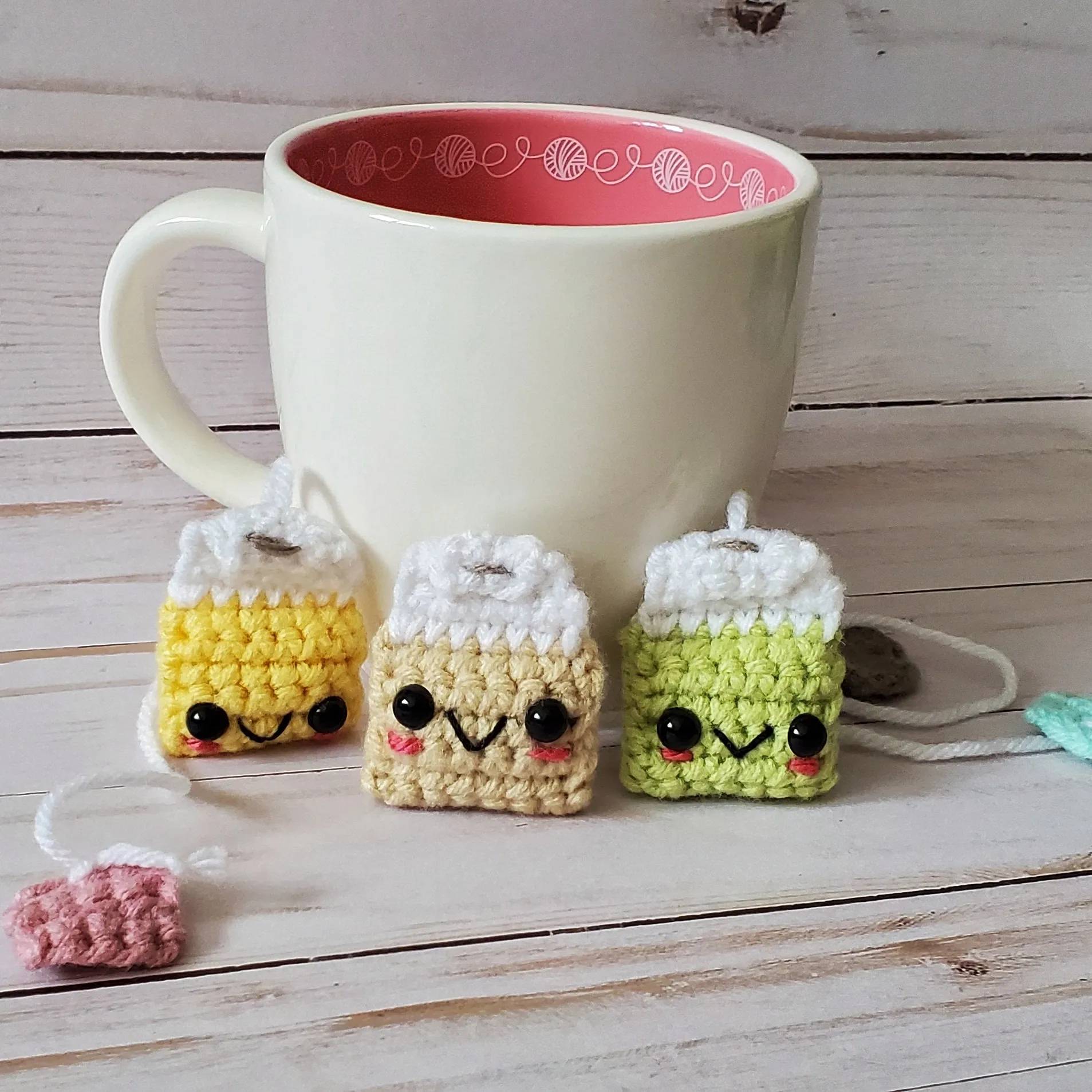 11 Crochet Tea Bag Bookmark Patterns Image