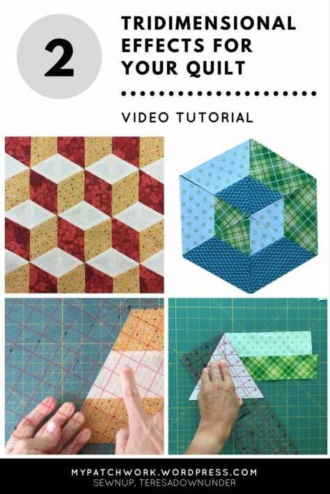 27 EPP Quilt Patterns Tumbling Blocks Image