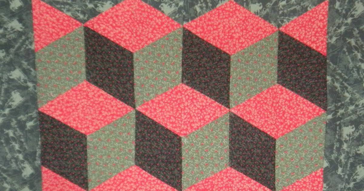 27 EPP Quilt Patterns Tumbling Blocks Image