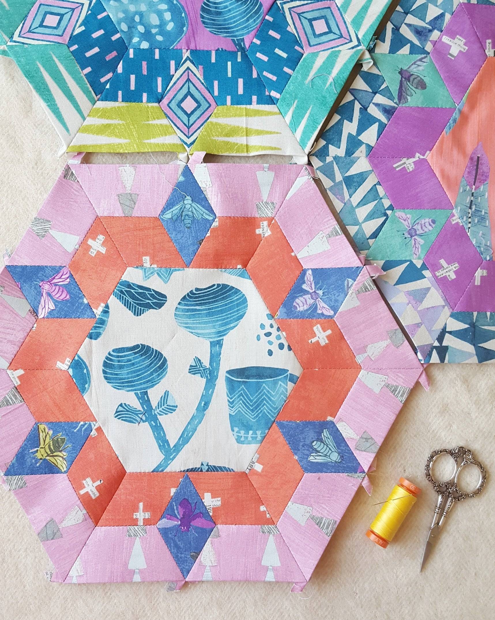 14 Modern English Paper Piecing Patterns Image