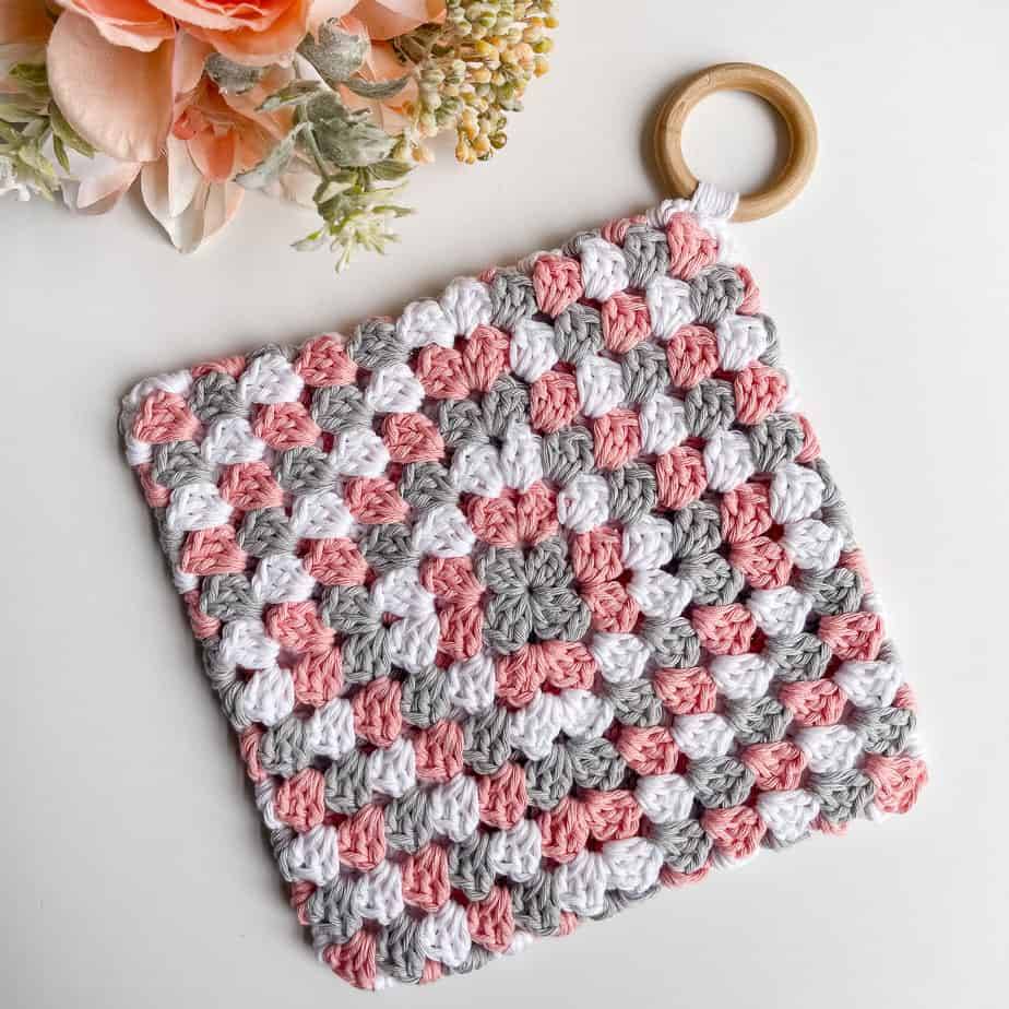 37 Tunisian Crochet Pot Holders Patterns Image