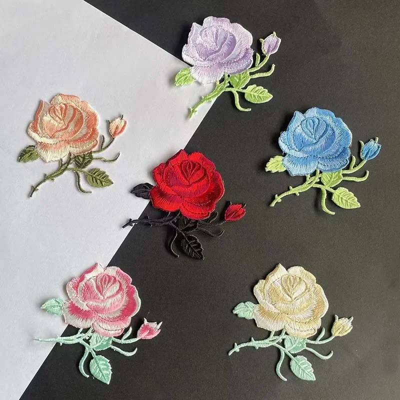 8 Applique Roses Patterns Image