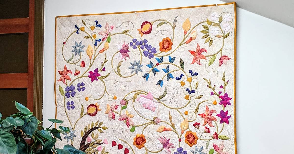 9 Applique Vines and Flowers Image