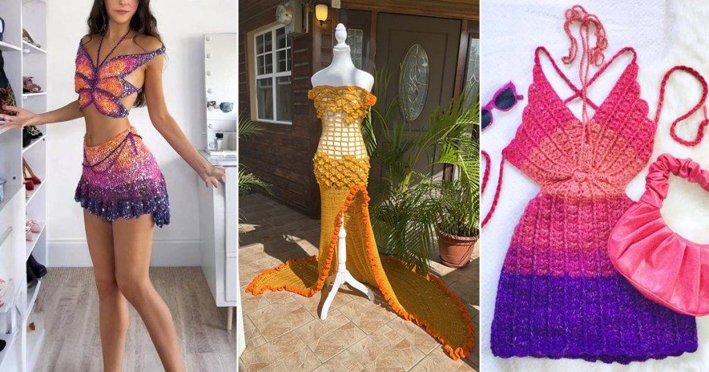 37 Easy Crochet Dress Patterns Image