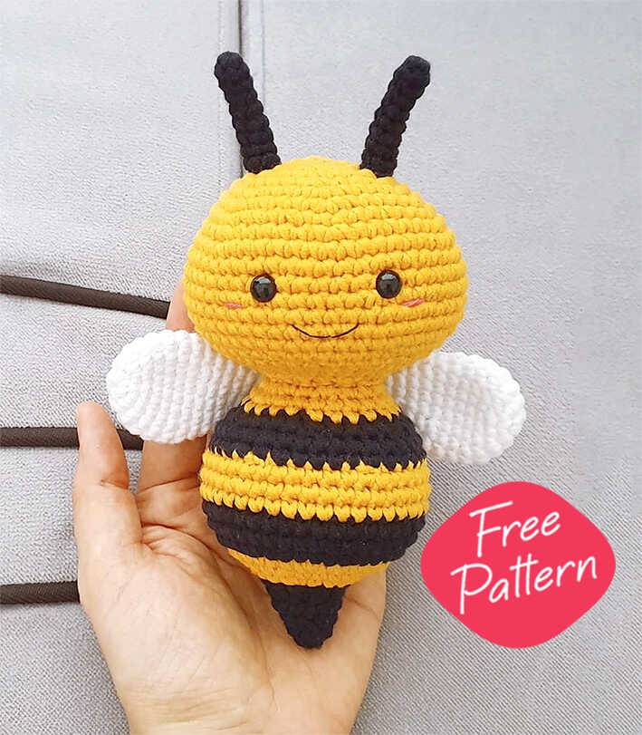 33 Crochet Bee Applique Patterns Image