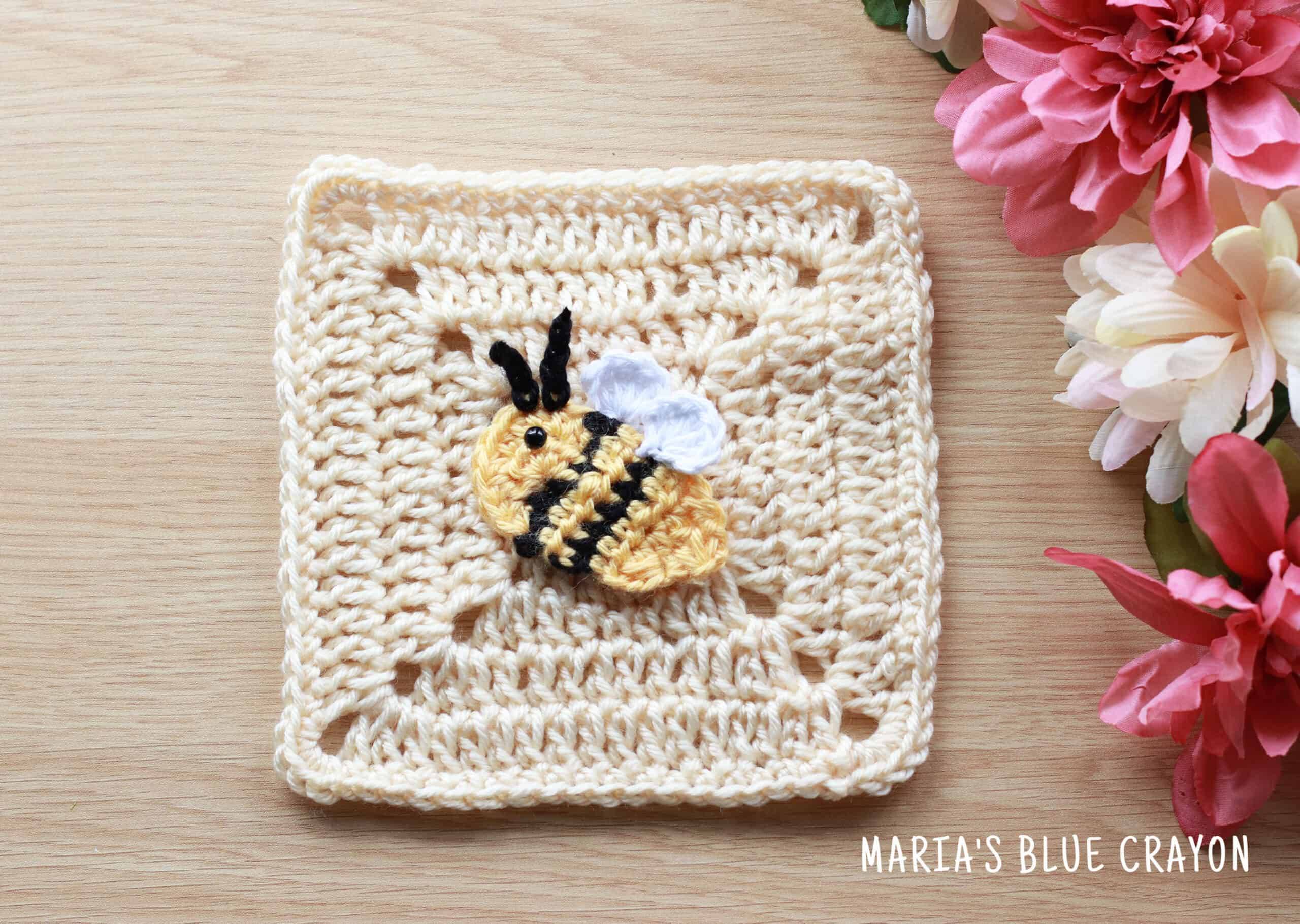 33 Crochet Bee Applique Patterns Image