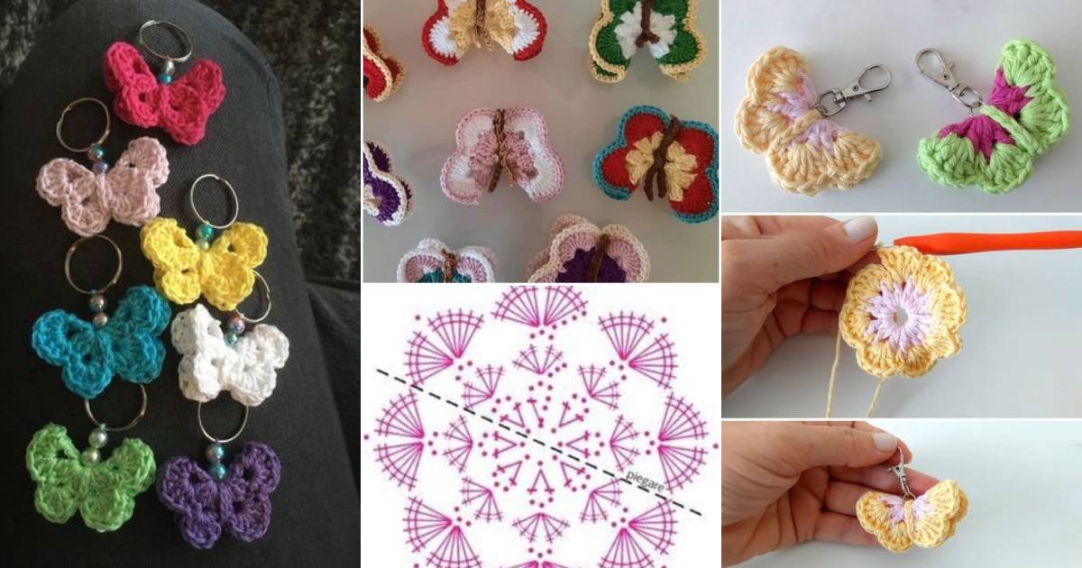 33 Crochet Butterfly Patterns Image