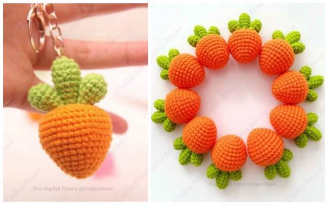 30 Crochet Easter Keychain Patterns Image