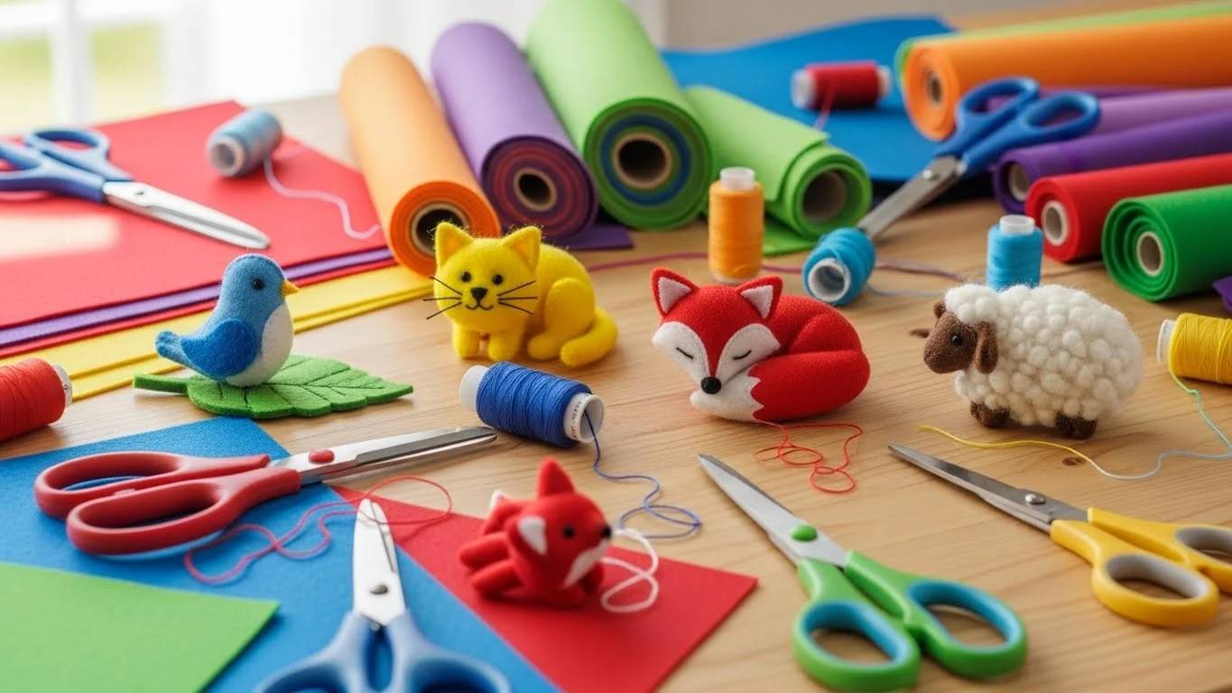 36 Sewing Felt Projects for Beginners Image