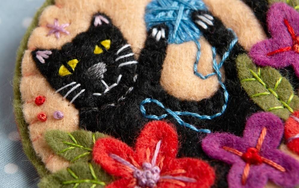 16 Felt Embroidery Patterns Image