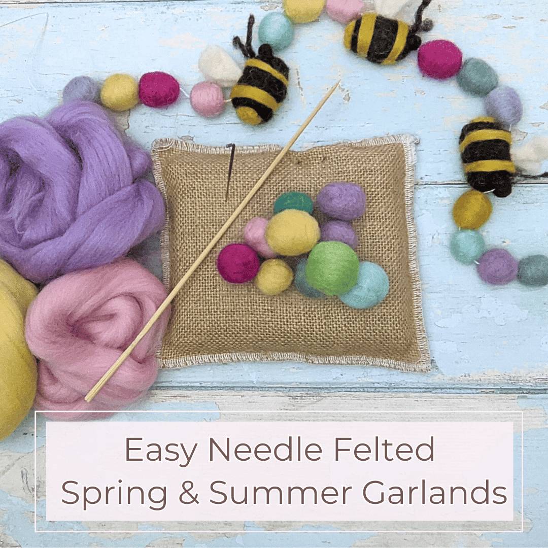 34 Wool Felting Projects for Beginners Image