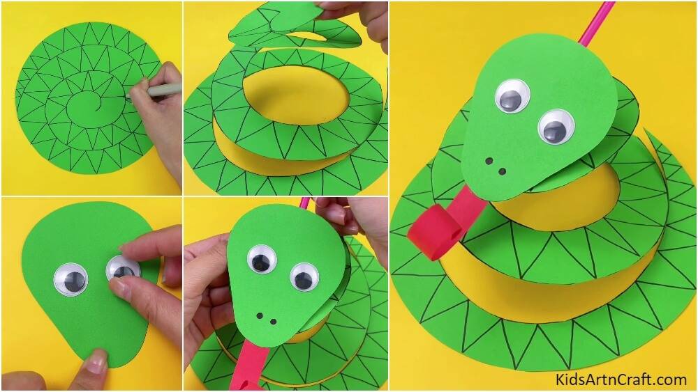 29 Snake Crafts for Kids Ideas Image