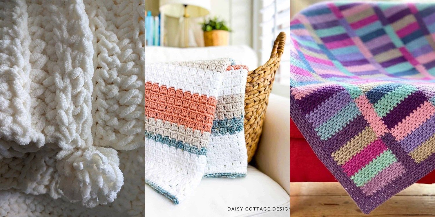 35 8mm Crochet Hook Patterns Blanket