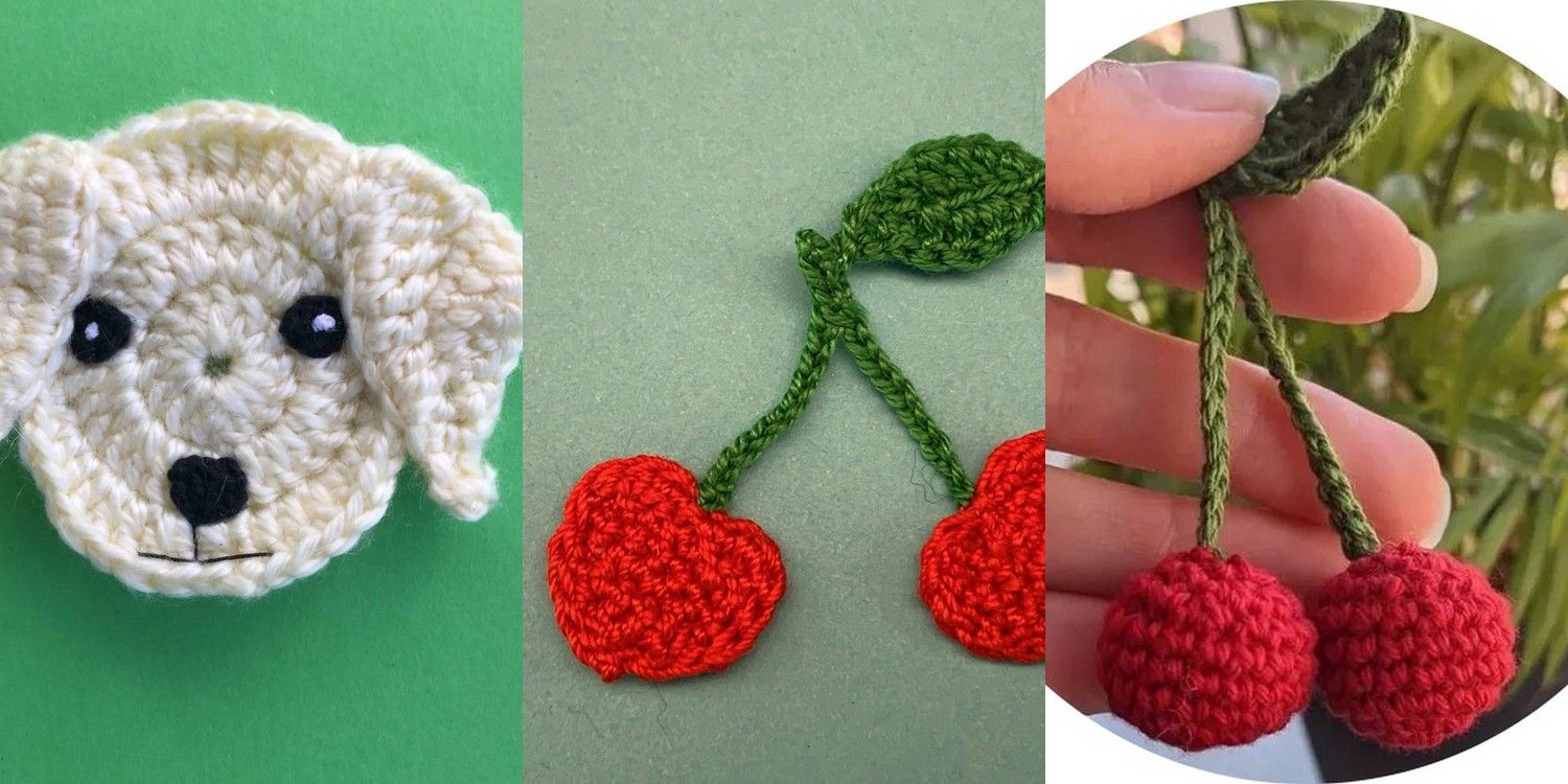 11 Applique Patterns on Dress