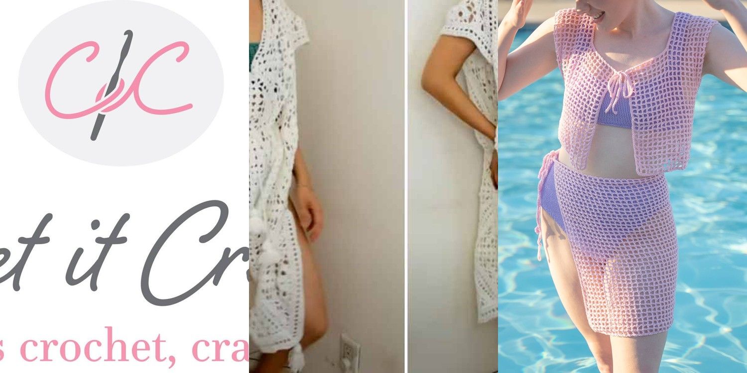 29 Crochet Bathing Suit Coverup Ideas