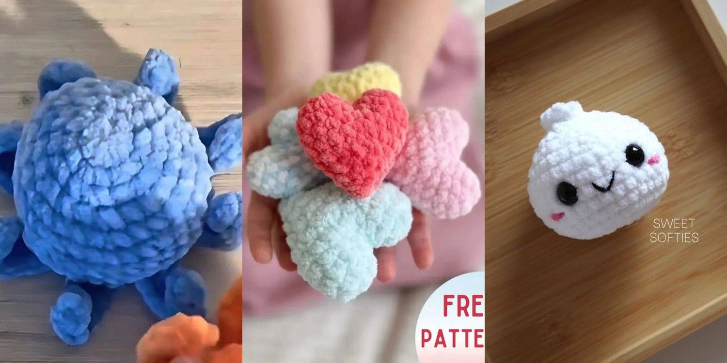 24 Crochet Butterfly Keychain Patterns