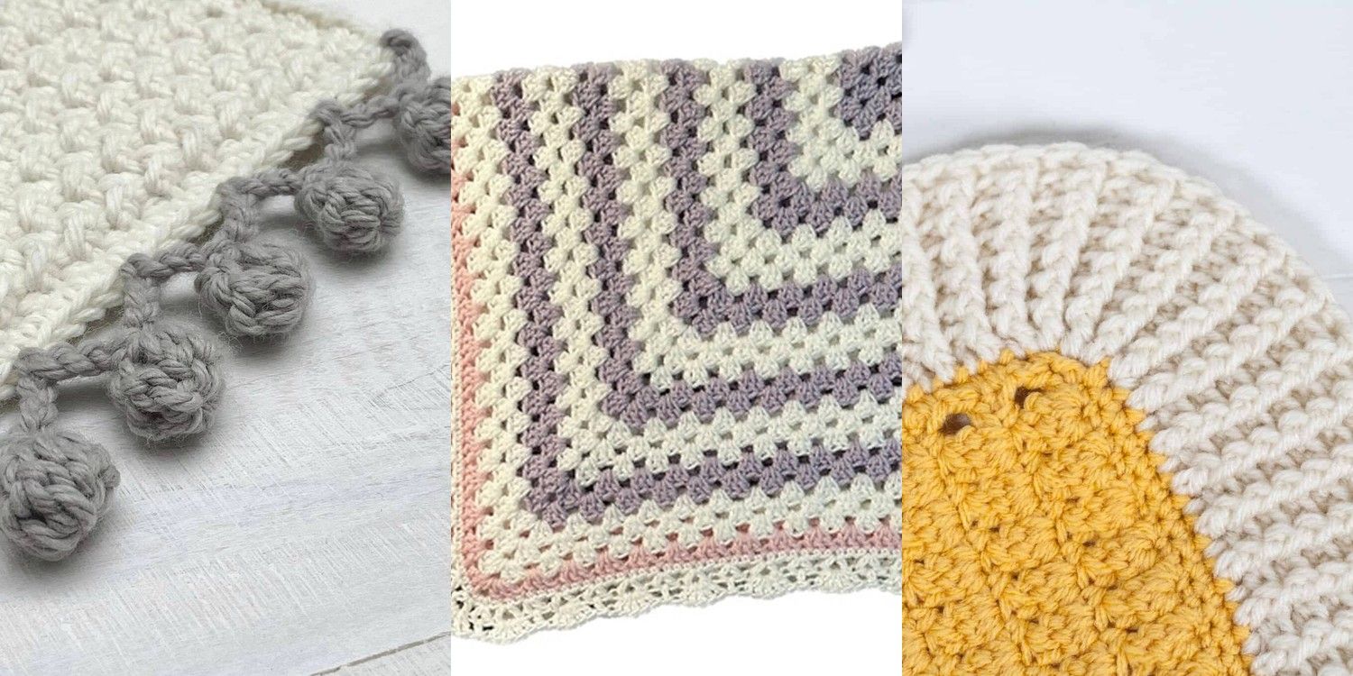 37 Crochet Granny Square Blanket Border Ideas