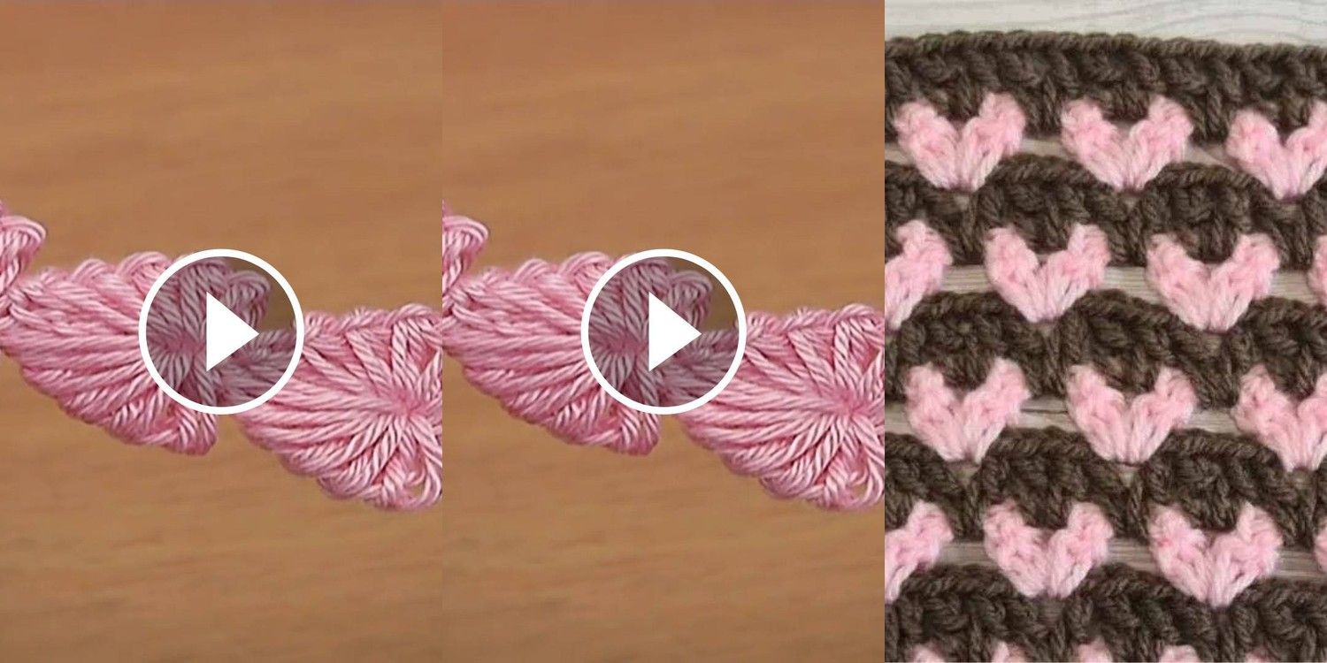 31 Crochet Heart Border Free Patterns
