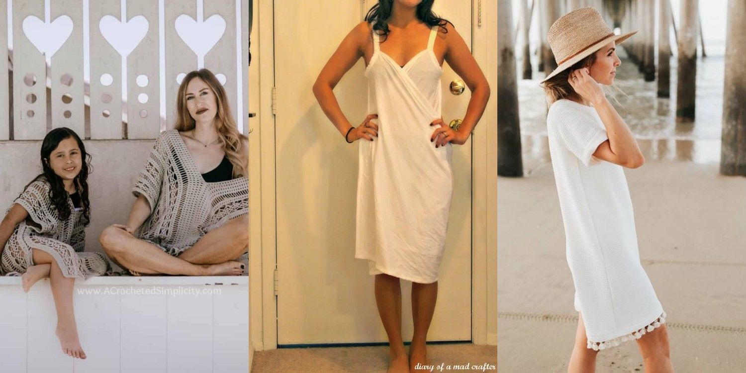 29 Crochet Swim Cover up Patterns